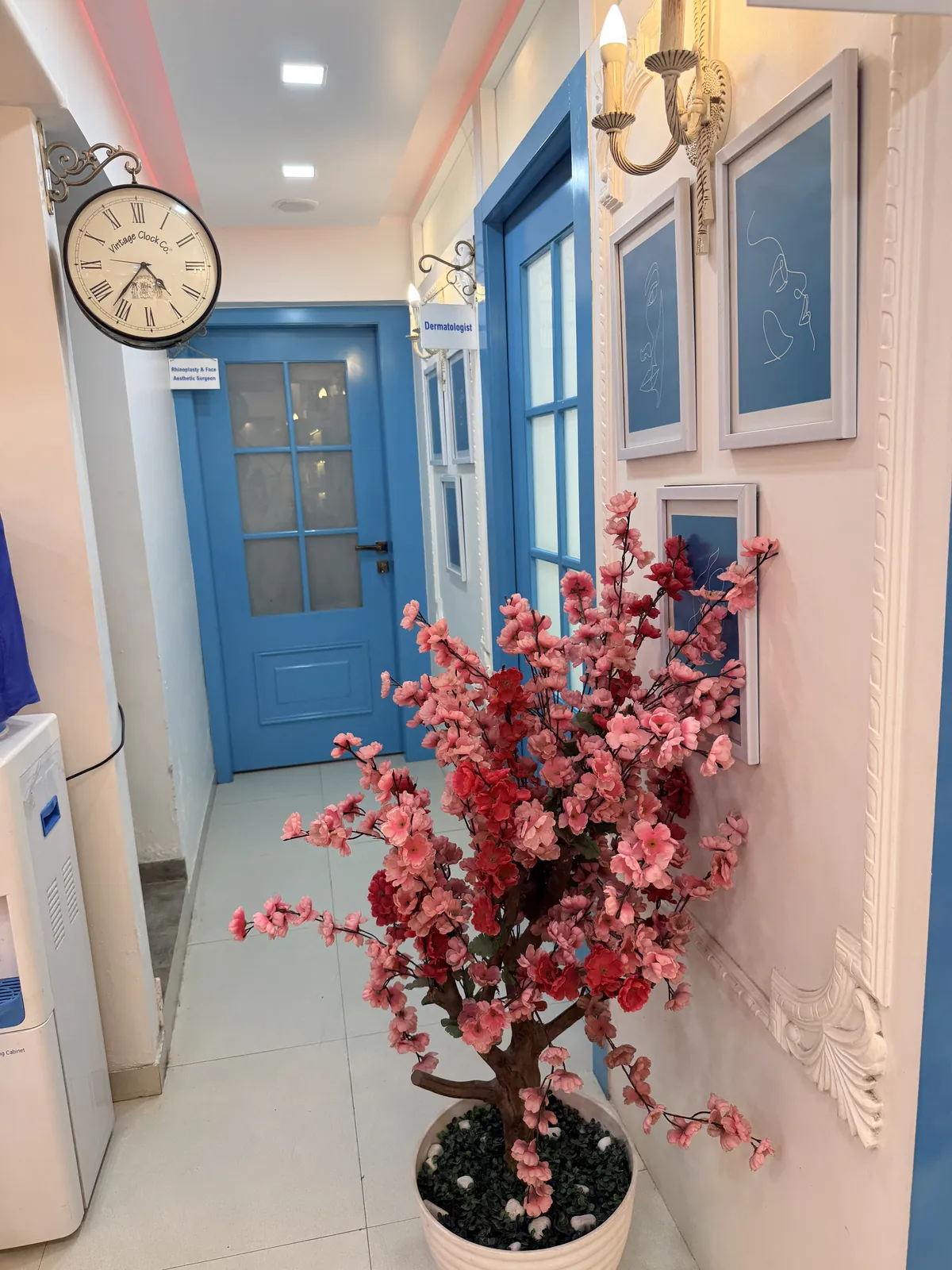 ReGlow Clinic consultation corridor
