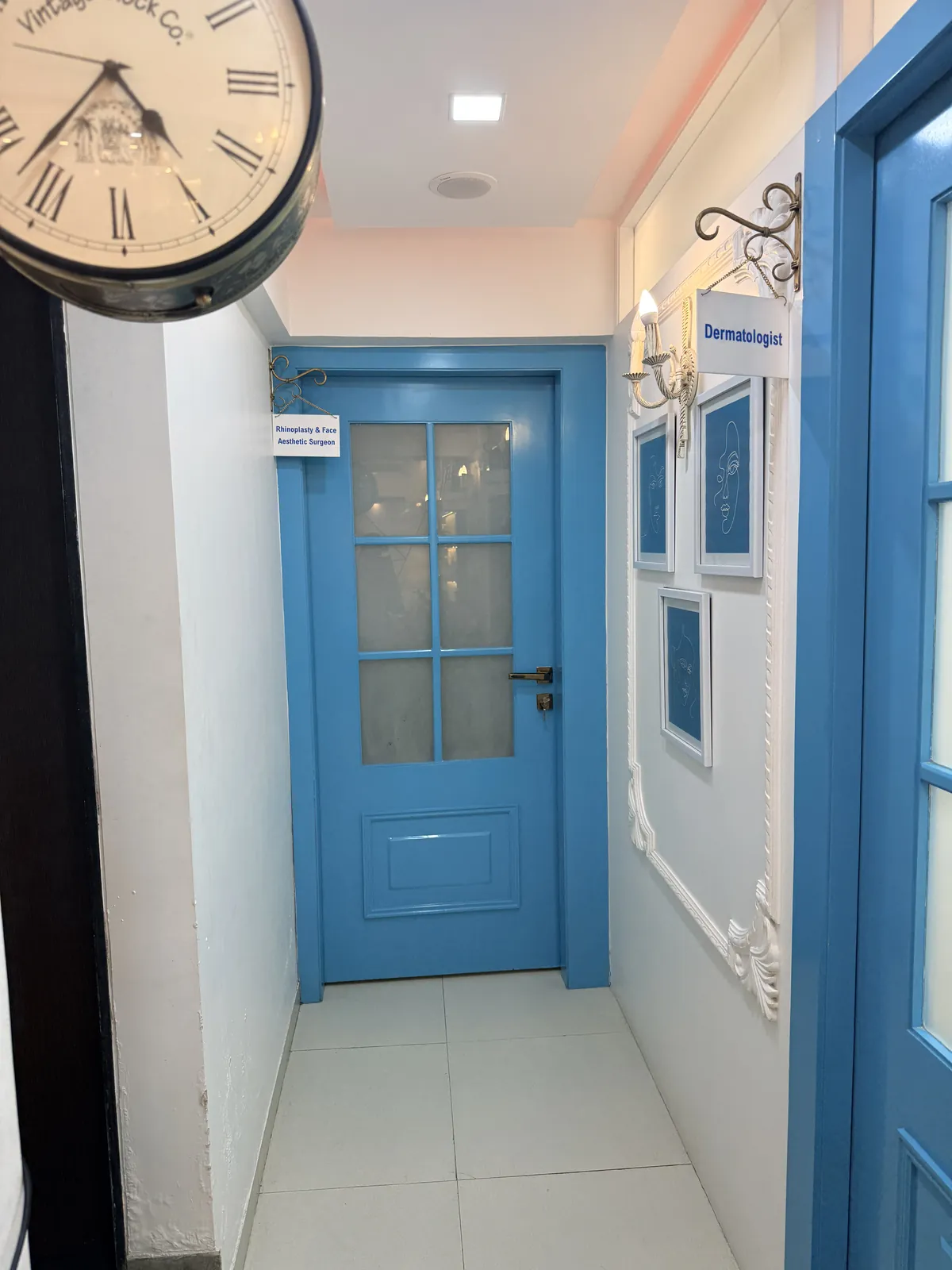 Rhinoplasty consultation room at ReGlow Clinic