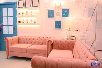 ReGlow Clinic patient lounge seating